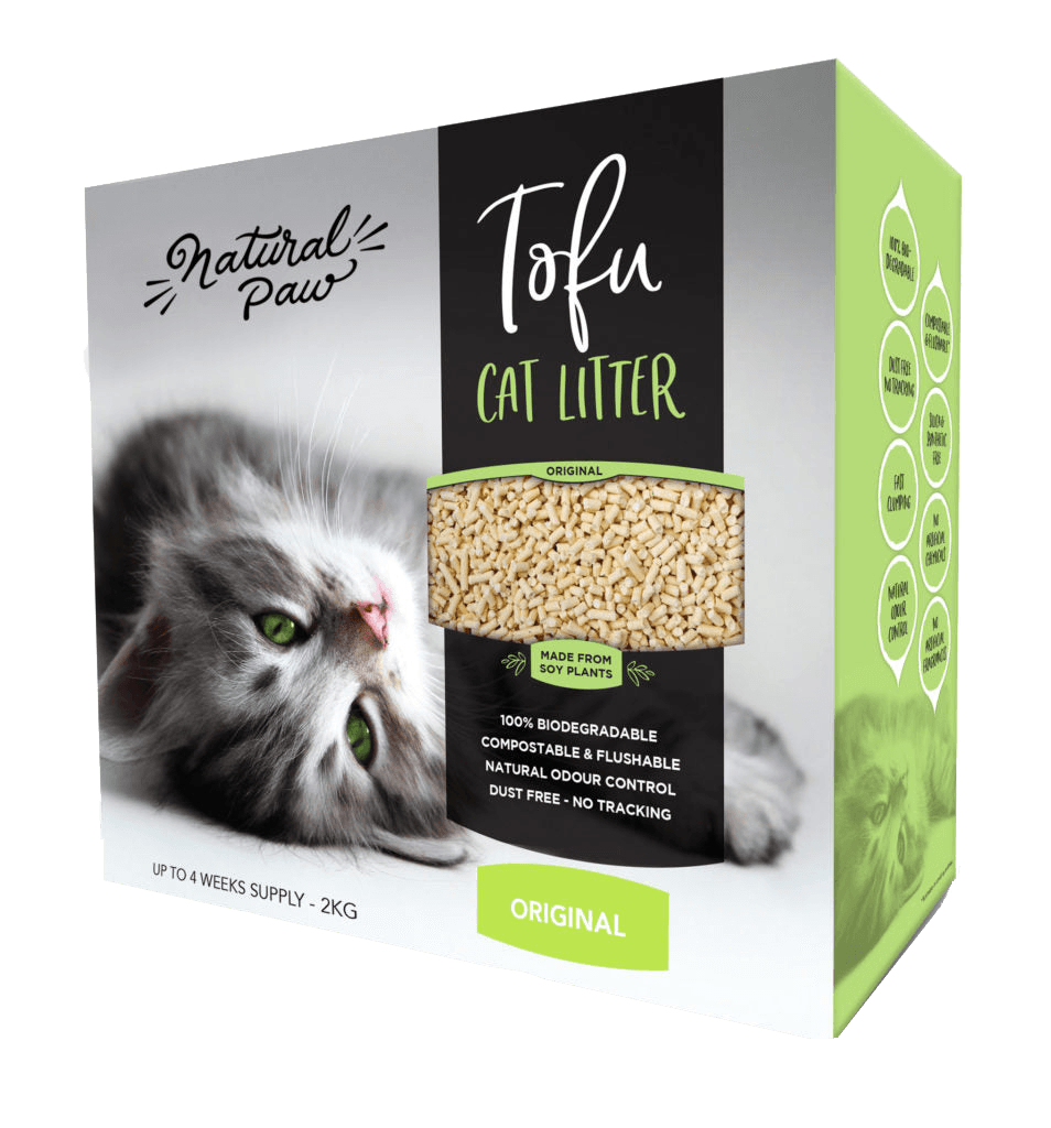 What is Tofu Cat Litter Natural Paw